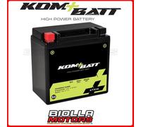 KTX14 BATTERIA KOMBATT GEL HONDA FL400 R Pilot 400 1990 YTX14 246651100