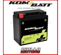 KTX14H BATTERIA KOMBATT GEL SUZUKI King Quad Auto LT-A 400F 400 2012 YTX14H 2466