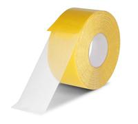 ktxaby 5 cm x 20 m, nastro biadesivo resistente, 1 rotolo di forte nastro adesivo trasparente su entrambi i lati, forte adesivo da parete con rete in fibra di vetro, elevata forza adesiva per