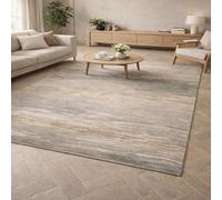 KTYUTJDH Tappeti,Astratto Moderno Beige, Grigio, art déco, Marrone, Rectangular 100 x 150 cm, Tappeto Pelo Corto Lavabili per Salotto Modern Design Arredamento casa,