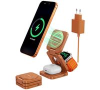 KU XIU X55 Turbo Stazione di Ricarica 3 in 1, Qi2.2 25W Caricatore Wireless
