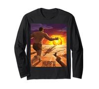 Kuafu - Mitologia Cinese Gigante Folklore Cina Sole Folk Maglia a Manica