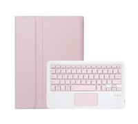 kuaijiexiaopu Cover con tastiera touch staccabile, custodia protettiva in pelle compatibile con Samsung Galaxy Tab A8 10.5 pollici X205/X200(Rose)