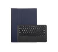 kuaijiexiaopu Cover con tastiera touch staccabile, custodia protettiva in pelle compatibile con Samsung Galaxy Tab S7 T870/875 da 11 pollici 2020(Blu)
