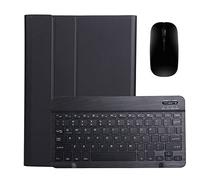 kuaijiexiaopu Custodia con tastiera staccabile retroilluminata, custodia in pelle for tablet compatibile con Xiaomi Mi Pad 5 Pro da 11 pollici(Black B Mouse)