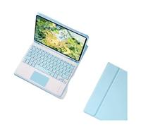 kuaijiexiaopu Detachable Regular/Tri Color Backlit Touch Keyboard Protective Case Suitable for Samsung Galaxy Tab S11 Ultra 14.6 inches 2025(Touch Keyboard+Sky Blue)