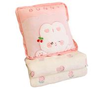 KUAIYIJU 40CM Fold Cuscino Coperta Confortevole Morbido Peluche Coperte 2 In 1 Cuscino Trapunta Per Casa E Ufficio