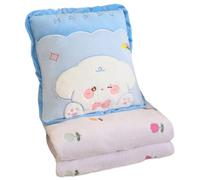 KUAIYIJU 40CM Fold Cuscino Coperta Confortevole Morbido Peluche Coperte 2 In 1 Cuscino Trapunta Per Casa E Ufficio