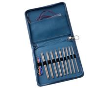 KUAIYIJU 9 paia di ferri circolari intercambiabili per lavorare a maglia, con custodia, ferri circolari da 2,2 mm a 4,5 mm