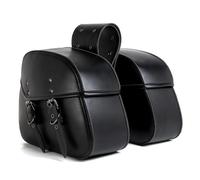 KUAIYIJU Borsa da sella per moto, in pelle, facile da installare, vintage, per pendolari, viaggiatori, attrezzatura da equitazione e attrezzi