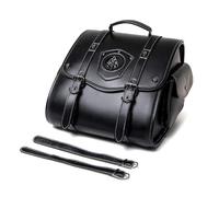 KUAIYIJU Borsa per attrezzi da moto Borsa per bagagli Borsa laterale PU Borse Borse Retro Styles Saddlebag Over Saddlebag
