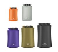 KUAIYIJU Dry Bag Dry Sacks Kayak Rafting Canottaggio Surf Leggero Snorkeling Drifting Bag Diving Bag, Set di 5 pezzi colorati