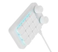 KUAIYIJU Tastiere Con 12 Tasti Programmabili LED Due Manopole Di Controllo E Funzionalità Per Il Gioco E Il Lavoro