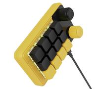 KUAIYIJU Tastiere Con 12 Tasti Programmabili LED Due Manopole Di Controllo E Funzionalità Per Il Gioco E Il Lavoro