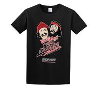 KUAKEMAOSHA Cheech And Chong Up in Smoke Mens Cotton Tshirt Size XXL