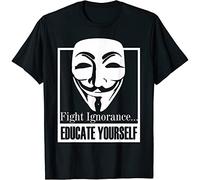 KUAKEMAOSHA We Are Anonymous Mens Cotton Tshirt Size XXL