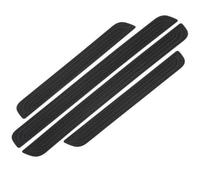 KUANDEDIAN 4 Pezzi Adesivi Battitacco Auto per Cupra Born I 2021-2025, Strisce Protezione Soglia in Gomma Davanzale Portiera AntiGraffio AntiUsura Accessori,A/Black