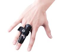 Kuangmi finger Support Protector previene lesioni del dito durante lo sport, Black (1 pezzo) XXL