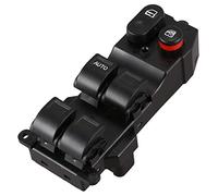 KUANGQIANWEI Alzacristalli elettrici Finestra di Potere Interruttore Fit for Honda Jazz Città Fit 2003-2008 35750-SEL-P11 (Color : Black)