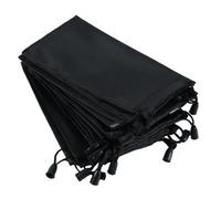 KUARWDVF Custodia per occhiali, 50/100 pezzi borsa for occhiali da sole custodia for polvere in microfibra custodia for occhiali contenitore for occhiali(50pcs)