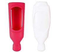 Kuashidai Shampoo doccia Squeeze bottiglia a parete dispenser doccia coperchio elastico in silicone non perde o si consuma