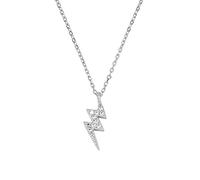 KUATBVL Girls Jewelry Lightning Diamond Temperament Collana per Le Donne Collana del Girocollo a Catena Made in Cina Decorazioni