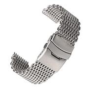 KUATBVL Watch Strap Universal 16 mm 18 mm 20 mm 22 mm Rilascio rapido in acciaio inossidabile Accessori per orologi intrecciati