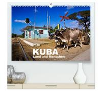KUBA - Land und Menschen (hochwertiger Premium Wandkalender 2026 DIN A2 quer), Kunstdruck in Hochglanz: Ein Kalender mit wunderschönen ... Alltagsportraits der Menschen, die dort leben