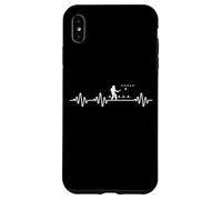 Kubb Heartbeat - Scacchi vichinghi da uomo e da donna Custodia per iPhone XS Max