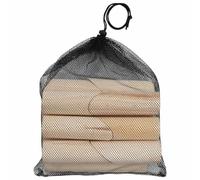 Kubb - Set da gioco in legno di pino massiccio con 12 cubbs, bastone da lancio e borsa per il trasporto, per esterni, giardino, tempo libero, ideale per famiglia, bambini, adulti per feste estive