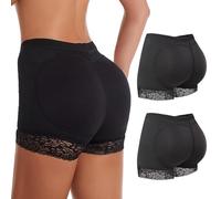 KUBDPQOR Body Modellante Donna - Body Shaper Intimo Imbottito e Comfortevole, Boxer Modellanti, Glutei e Mutande Push Up Donna