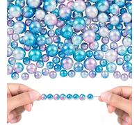 KUBDPQOR Palline di Acqua Gel per Piante - Miste Perle d'Acqua Gel Trasparenti - Ideale per Vasi Acqua, Orbeez e Più