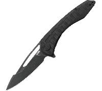 Kubey Merced - Beadblast 14C28n with Black G10 handle