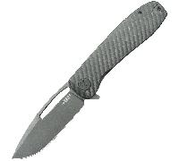 KUBEY Supercell Darkwashed Lama 14C28N Darkblast Titanio Linerlock KU353C