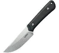 KUBEY Thorn Beadblast 14C28N Blade Black G10 KU413A