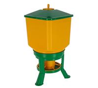 Kubic - Mangiatoia da 20 kg, ideale per polli, galline, tacchini e gallinacei di medie e grandi dimensioni
