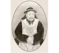 Kublai Khan. quinto Khagan (Grande Khan) dell'Impero mongolo dal 1260 al 1294 fondatore della dinastia Yuan in Cina come dinastia conquista nel 1271 e sovrano come il primo imperatore Yuan fino alla
