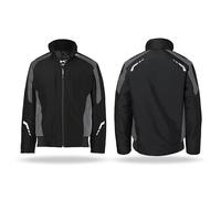 Kubler 13675229 - 9997-l taglia grande "Classiq Stazione Giacca, Nero/Antracite