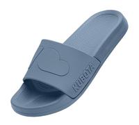 Kubota Basic Cloud Ciabatte da bagno da uomo e da donna, antiscivolo, infradito per sauna e spiaggia, Blu, 43 EU