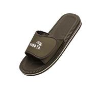 Kubota Ciabatte con Strappo Uomo - Ciabatte in Schiuma - Sandali da Bagno - Ciabatte Confortevoli - Cachi 43