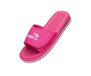 Kubota Ciabatte Donna in Schiuma Rosa 39 EU - Sandali da Bagno Confortevoli con Strappo Regolabile e Suola Impermeabile EVA