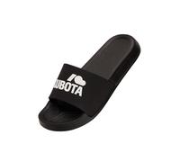 Kubota Ciabatte per Piscina e Spiaggia Uomo - Sandali da bagno - Ciabatte Antiscivolo - Ciabatte da Doccia - Nero 45