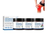 KUBOZN Crema avanzata per alleviare il dolore al magnesio, Crema per alleviare le articolazioni, Gel per articolazioni naturale Sollievo efficace per schiena, collo, mani, ginocchia (3pcs)