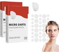 Kubozn Pro Microdarts Tag'gone Patch,skin Tag Patches ,tag gone,Natural Skin and Face Care Patch, Face & Body Acne Pimple Patches for All Skin Types-A