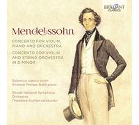Felix Mendelssohn Mendelssohn: Concerto for Violin, Piano and Orchestra/... (CD)