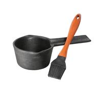 KUCHENPROFI SET PER MARINATURA BBQ IN GHISA 400 ML