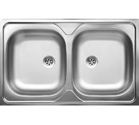Kuchinox 50 lavello in acciaio 80x50 cm SK5_020T