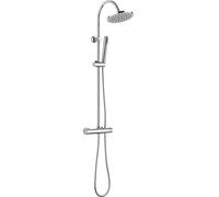 Kuchinox Cara set doccia a parete con termostato con soffione cromo PG500OB