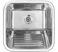 Kuchinox Chios lavello industriale a 1 vasca 40x40 cm acciaio SKN090A