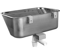 Kuchinox Eko lavello industriale a 1 vasca 63x50 cm acciaio SKE090A